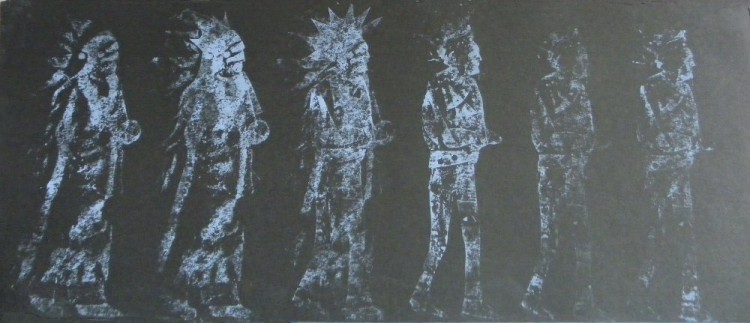 cyklus heroes b, 30x70cm