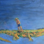krokodýl dundee, 80x100cm