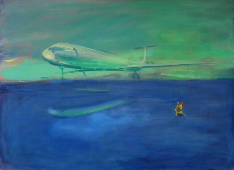 Letiště, 80x110cm