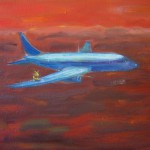 Na křídle,70x105cm