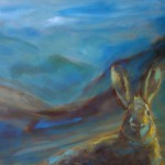 Zajíc, 80x110cm