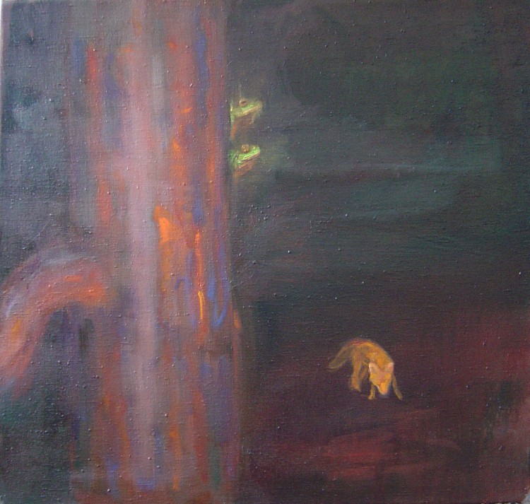 Žáby, 65x70cm