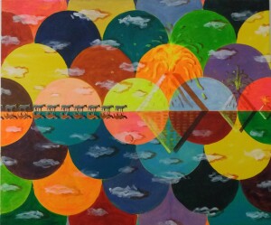 fatamorgána, 100x120cm