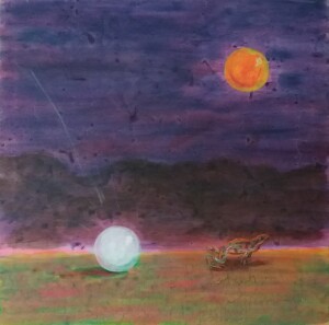 hop, 100x100cm