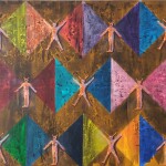 motýli, 150x200cm
