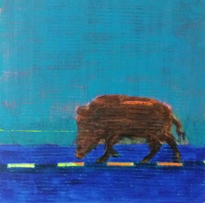 prasátko, 40x40cm