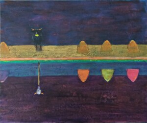 zrcadlení, 100x120cm