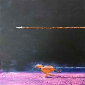 zrcadlení 1, 50x50cm